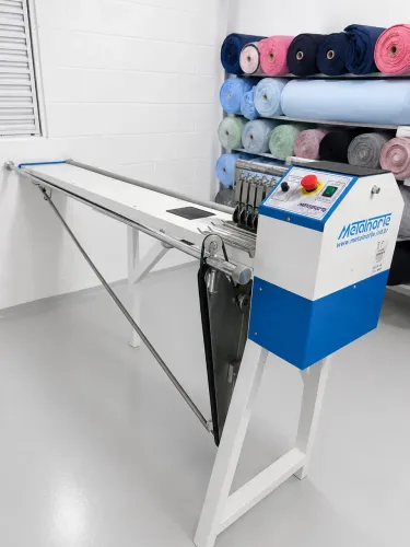 Metalnorte MCT 700 - Máquina de cortar viés automática de 5 facas