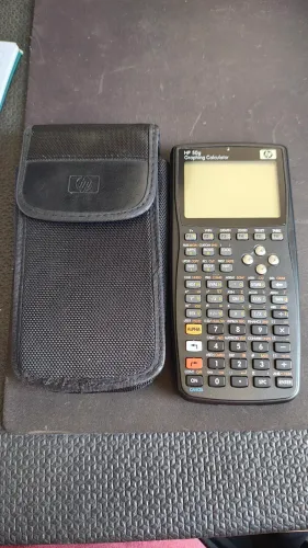 Calculadora HP50G + Capa + adaptador de cartão de memória