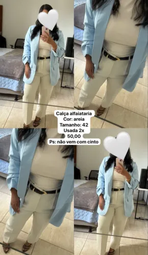 Calça alfaiaria cea