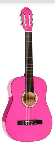     Violão Vogga 4/4 Rosa + Capa + Correia + Cordas Extras (NOVO)