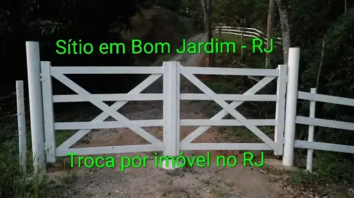 Sítio em Bom Jardim X Permuta por imóvel no RJ