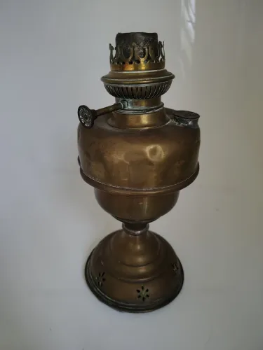 Lamparina Antiga em Latão