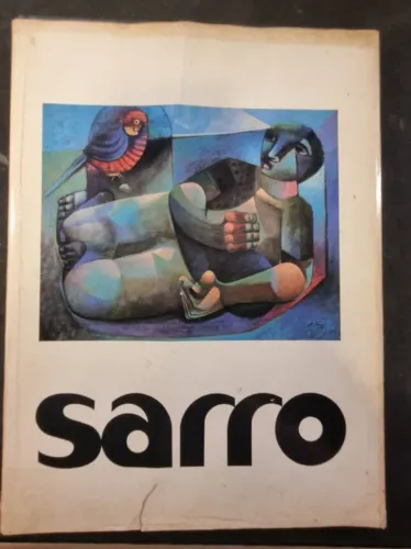 Livro Sarro Retrospectiva 1972-1992 Josette Balsa Capa Dura COFFEE TABLE BOOK