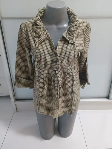 Blusa Feminina Xadrez
