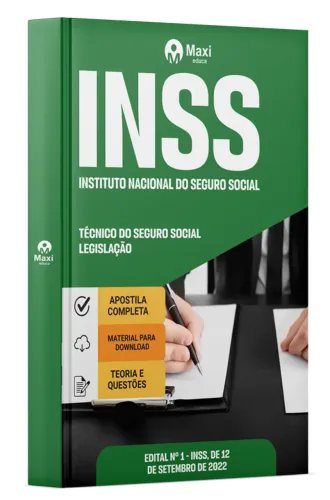 Apostila INSS 2026 Técnico do Seguro Social - Legislação