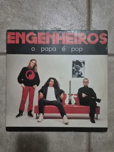 LP Engenheiros do Havai - O Papa é Pop. Vinil