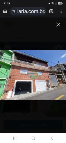 Casa à venda em Carapicuíba-SP, Centro: 6 quartos, 3 salas, 4 banheiros, 3 vagas, 258 m² d
