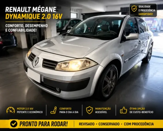 Renault Megane Sedan Dynamique 2.0 16V Aut. 2007