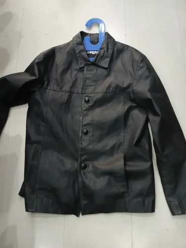 CASACO DE COURO MASCULINO G