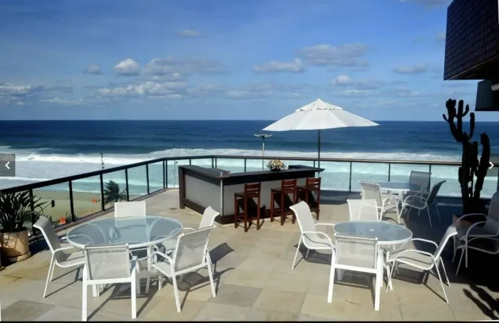 COBERTURA LINEAR 340 M² | FRENTE MAR | PISCINA PRIVATIVA | RESERVA DO MAR