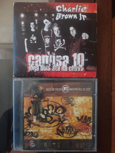 Coleção 2 CDS Charlie Brown Jr e Marcelo D2