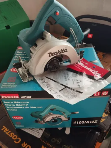 SERRA MÁRMORE MAKITA MODELO 4100NH2Z. 1.450W 127V INDUSTRIAL