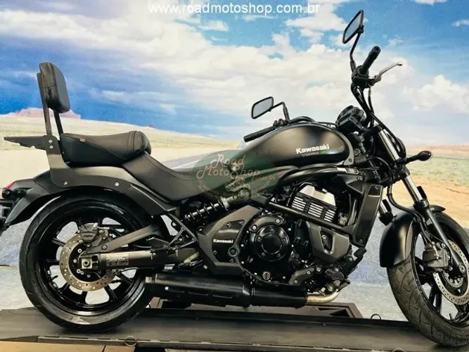 KAWASAKI Vulcan 650S Preta-2021-23.664Km