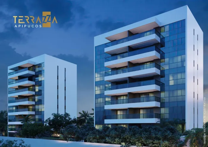Apartamento amplo e Sofisticado em Apipucos com 4 Quartos e 2 Suítes.
