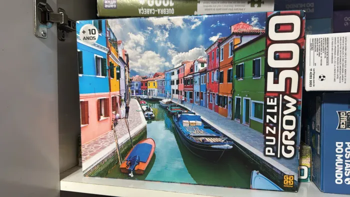 Quebra cabeça ?Veneza? 500 peças