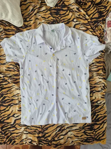 Camisa Polo Juvenil Lápis de Cor Original nunca usada