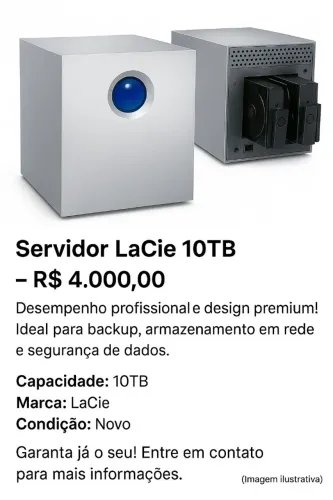 Servidor nas 10tb