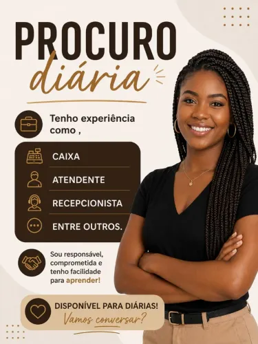 Procuro diária