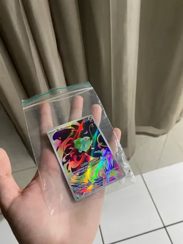 Pokemon TCG bulbasaur full art 133/132 mega evolução, NOVA