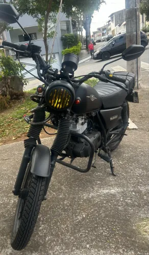 Moto intruder 125 customizarda