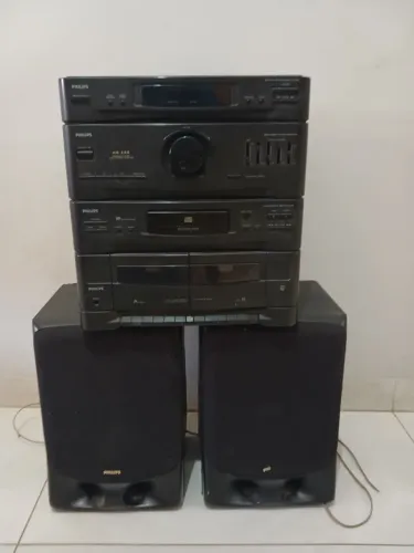 Caixa de Som Mini System / Midi System Philips AS-440