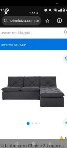 Sofá 2 módulos herval