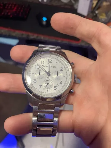 Relogio micheal kors masculino prata