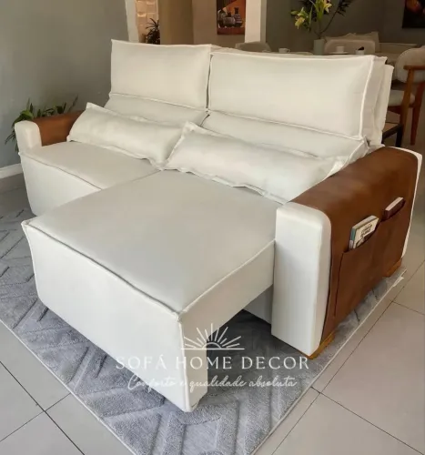Sofá retrátil new logan 