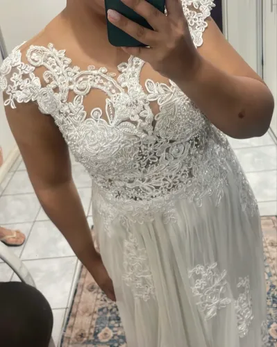 Vestido de noiva simples