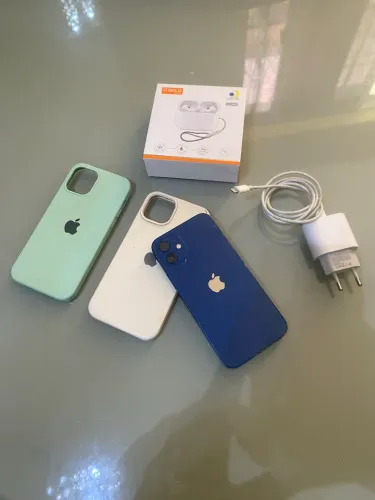 iPhone 12 128 gb, todo original - $ 1550 facilito cartão
