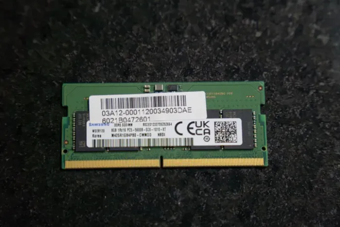 Memória RAM notebook 8GB 5600Mhz DDR5 SAMSUNG