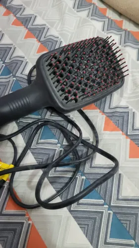 Escova 2 em 1 Seca e Alisa