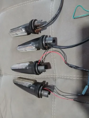 Setas de led motos honda