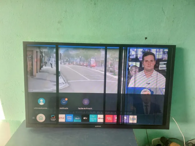 32 SMART SAMSUNG QUEBRA GALHO