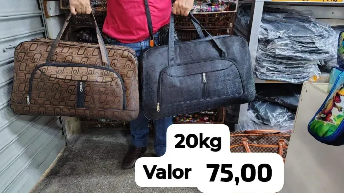 Bolsa de viagem - ENT GRÁTIS