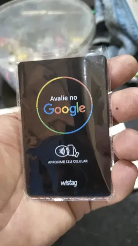 Cartão interativo para feedback de serviços Pronta entrega