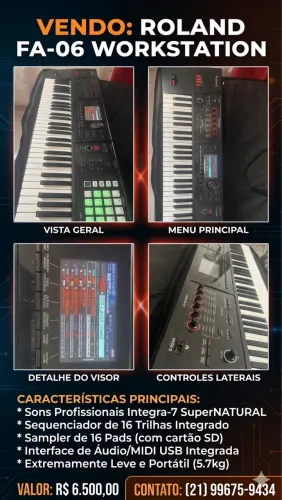 Vendo Roland FA06