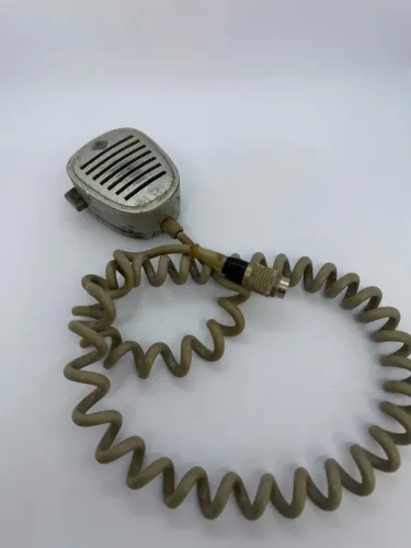 Microfone Antigo de Rádio PX MCA-94 Vintage - Para Coleção ou Manutenção