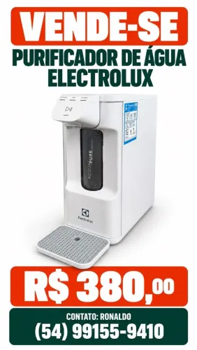 Purificador de água Eletrolux