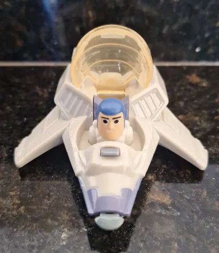 Brinquedo - Miniatura - Nave XL-15 com figura do Buzz Lightyear.
