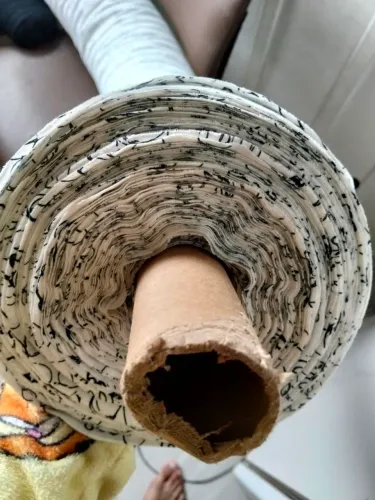ROLO DE TECIDO ESTAMPADO - APROX. 12KG 