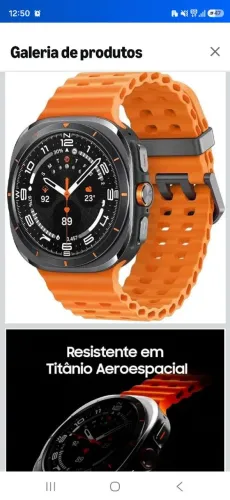 Galaxy watch Ultra 2025 Novo