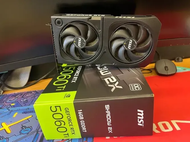 RTX 5060 Ti 16GB MSI Shadow 2X OC Plus | NF + Garantia até 2028