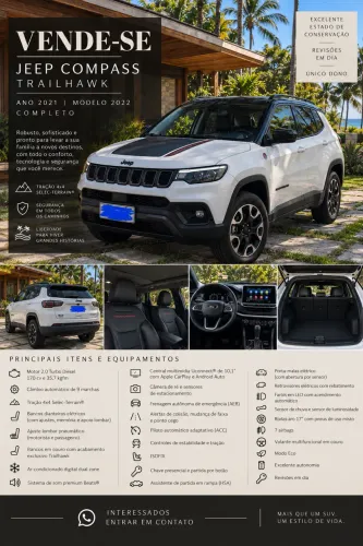 Jeep Compass Trailhawk Td350 2.0 4X4 Die. AUT 2022