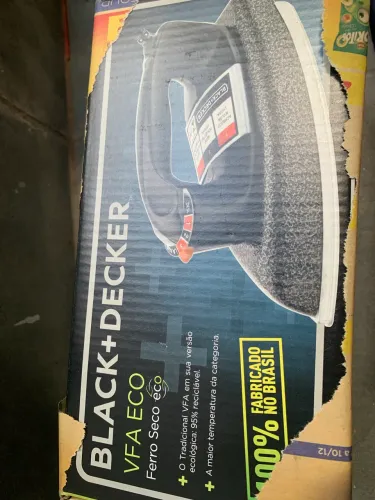 Ferro black & Decker seco