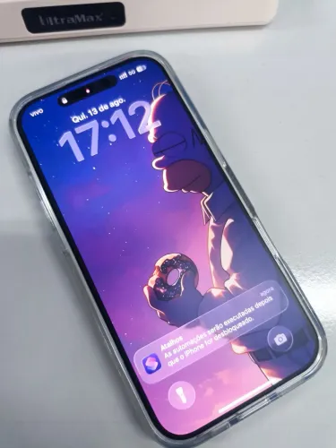 iPhone 17 Azul 256GB - Impecável, Único Dono e com Garantia Apple até 2027!