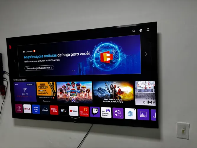 LG Smart Nano cell 4k (55 polegadas) com controle smart magic, pouco tempo de uso?