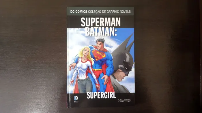 Superman e Batman - Supergirl - DC Comics - HQ Eaglemoss