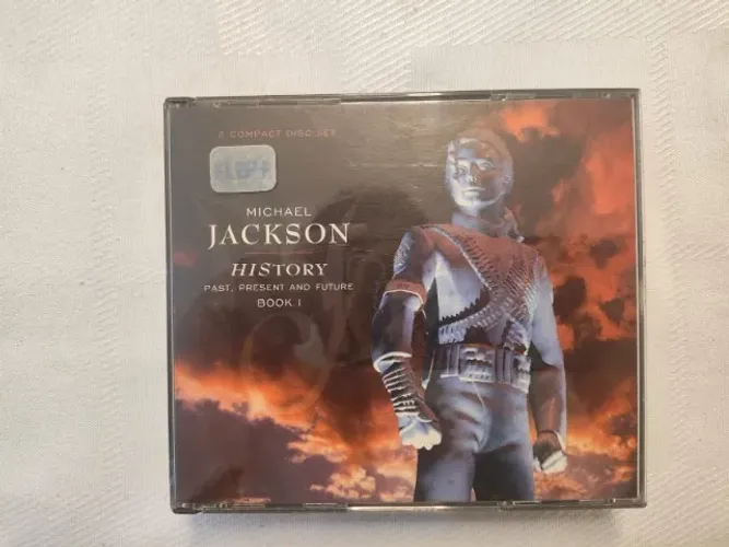 CD Duplo Michael Jackson - HIStory (Edição Brasil) + Songbook Raro de Época