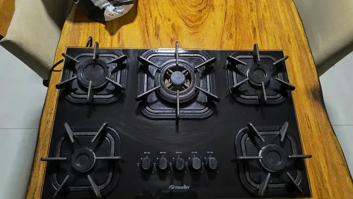 Fogão Cooktop 5 bocas